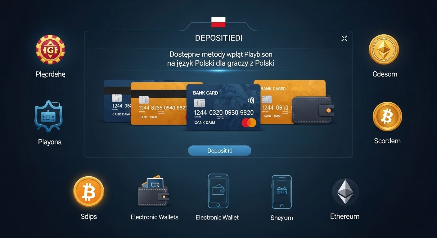 Dostępne metody wpłat instant deposit casino